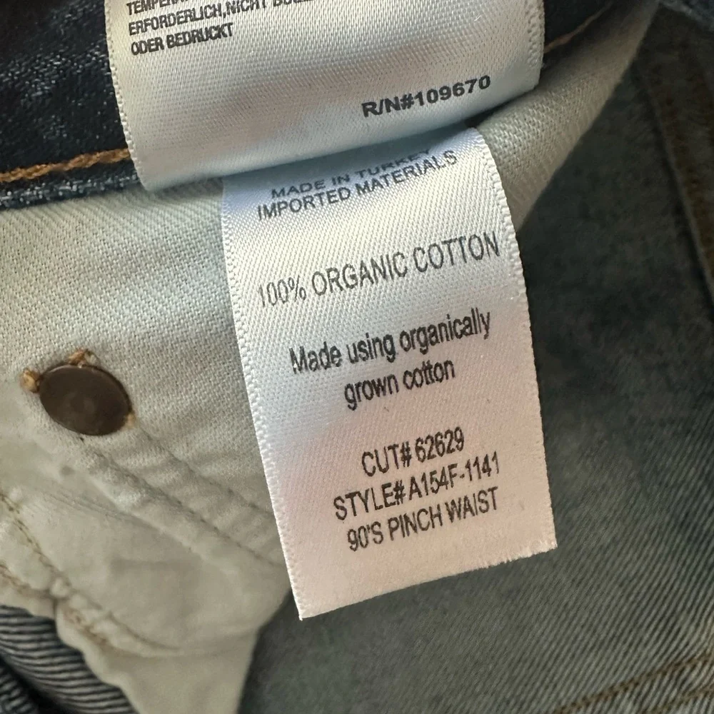 Agolde 90s pinch waist jeans size 24 - Picture 6 of 7